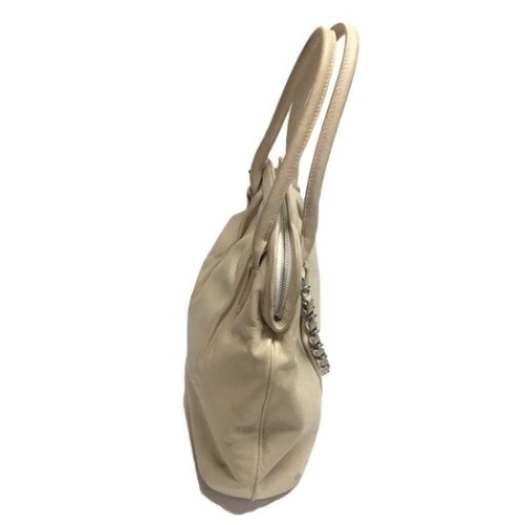 Banana Republic Leather Carryall Bag Shoulder Tote - Picture 3 of 11